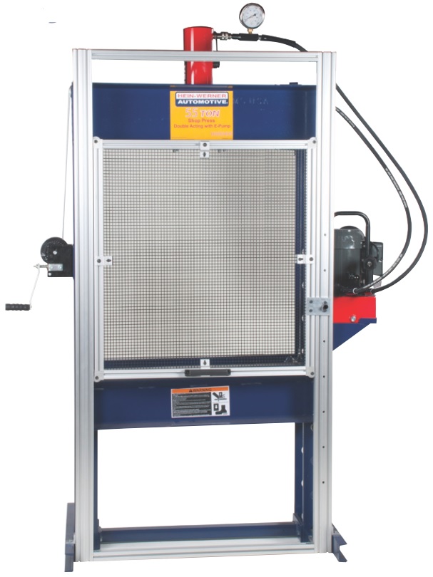 Hein Werner HW93625 100 Ton Shop Press Guard